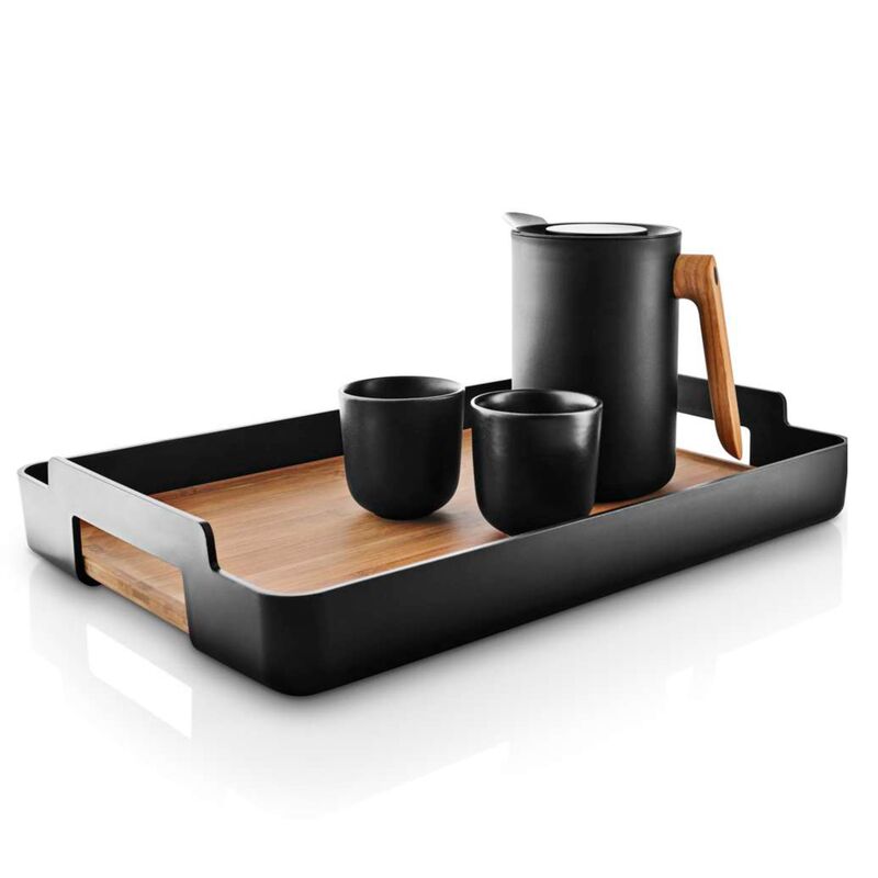 Nordic Kitchen tarjotin suorakaide 35 x 50 cm, musta