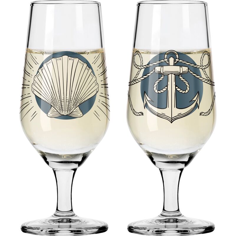 Brauchzeit snapseglas 2-pak, NO:1&2