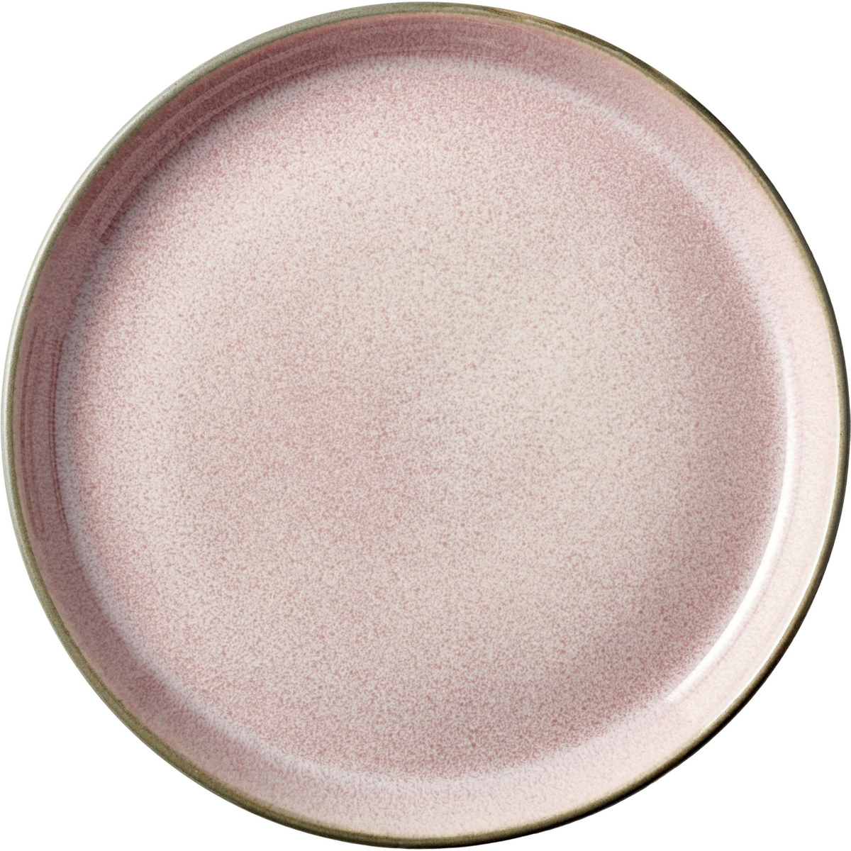 Gastro Tallerken Ø17 cm, blank lyserød/grå