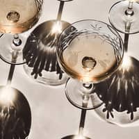 Crispy Gatsby champagneglas, 2 stk. klar