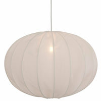 Boll 65 taklampa linne, vit