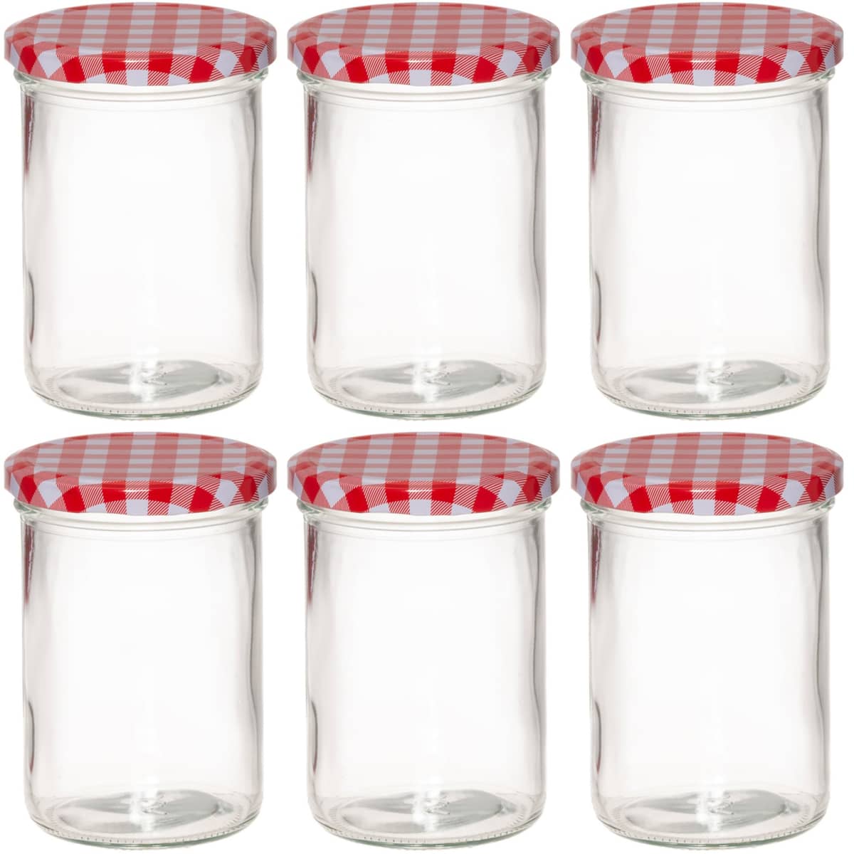Syltetøjsglas 440 ml 6-pak