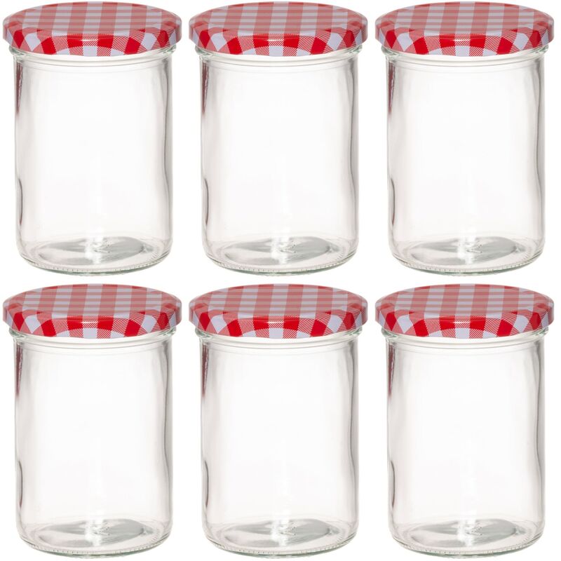 Syltetøjsglas 440 ml 6-pak