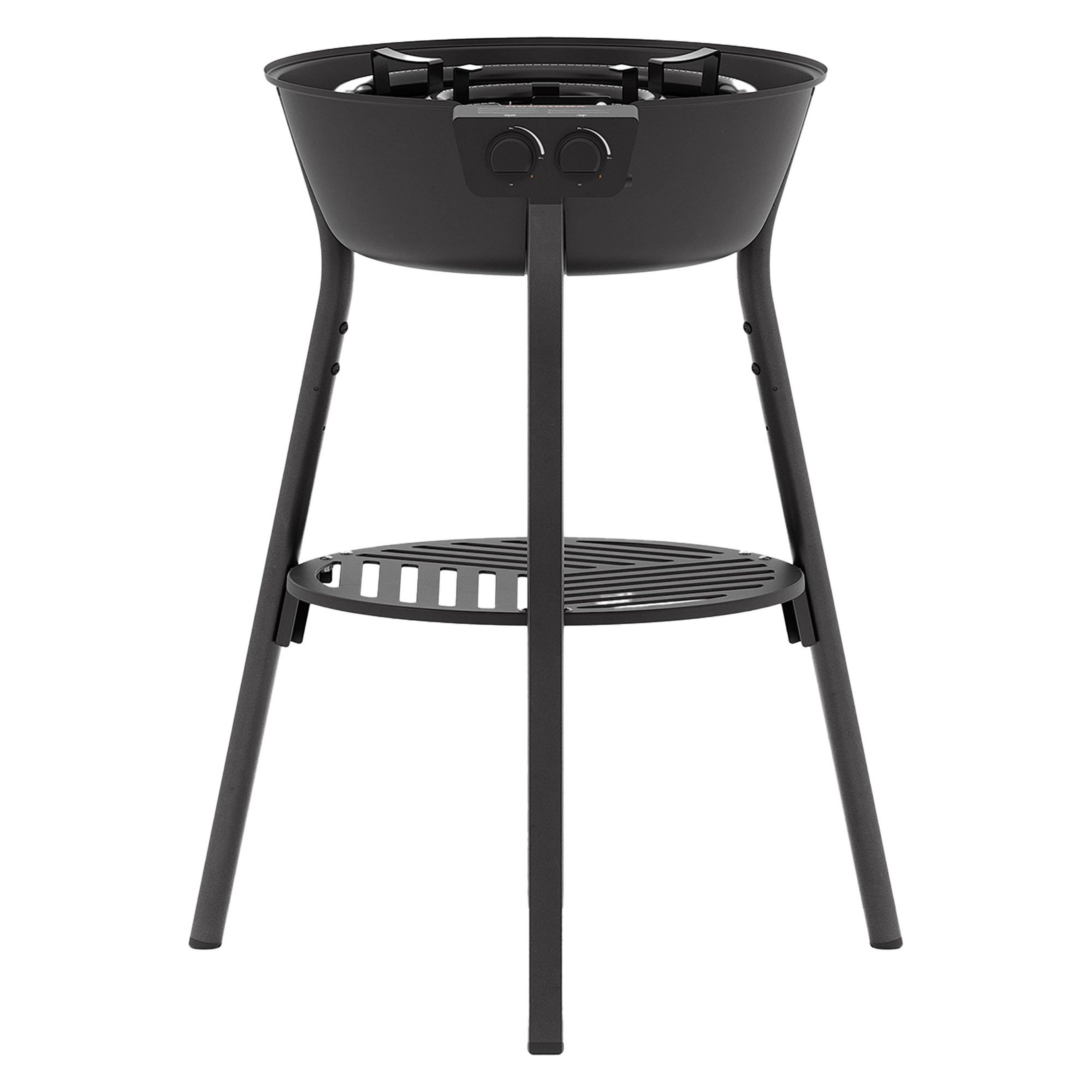 Gasbrännare med stativ LL 58 cm, svart