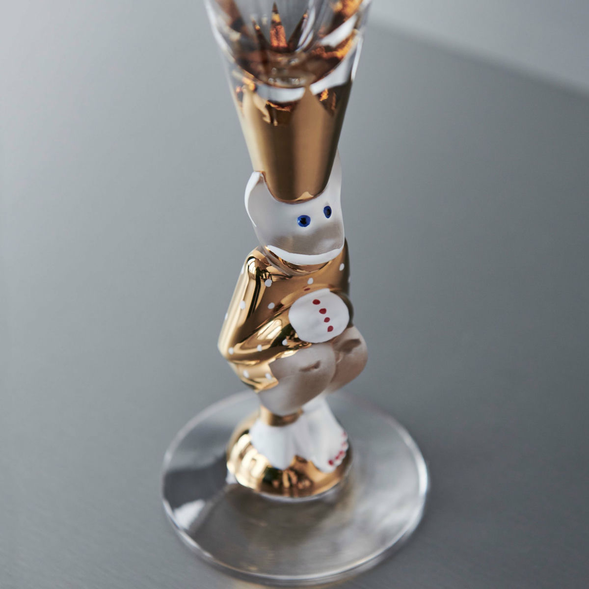 Champagneglas The Sparkling Devil 19 cl, guld