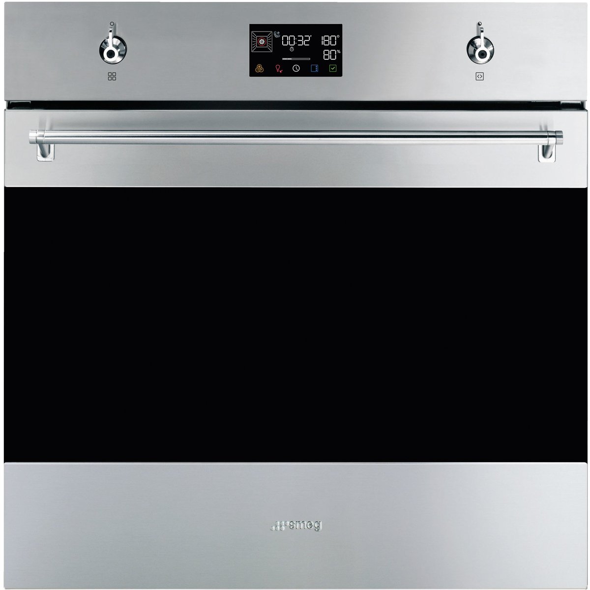 SOP6302S2PX inbyggnadsugn, 68 liter, rostfritt stål