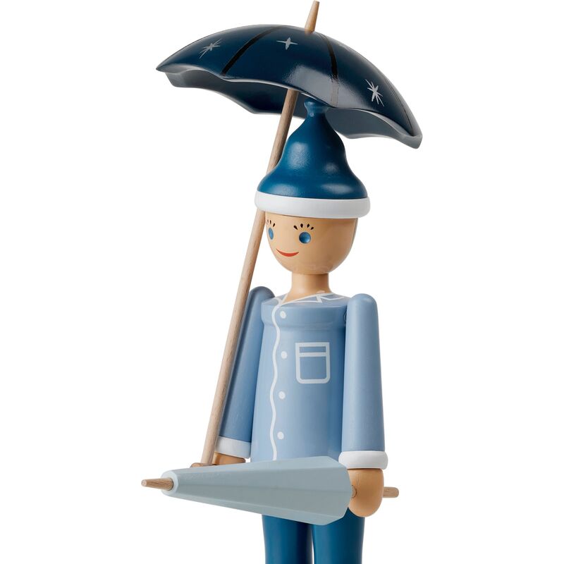 Ole Lukkøye, blå/lyseblå