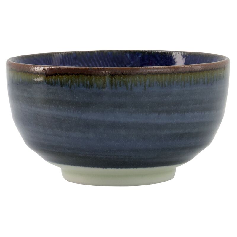 Seigaiha Blue skål 13 cm