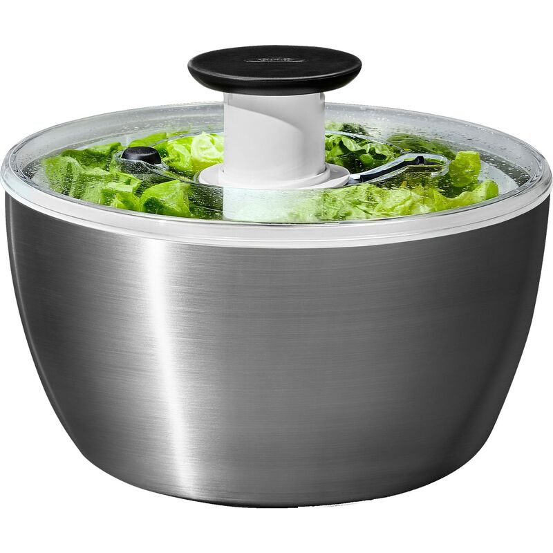 Salaattilinko, suuri, ruostumatonta terästä