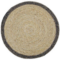 House Doctor Bordstablett 4-pack, svart/natur