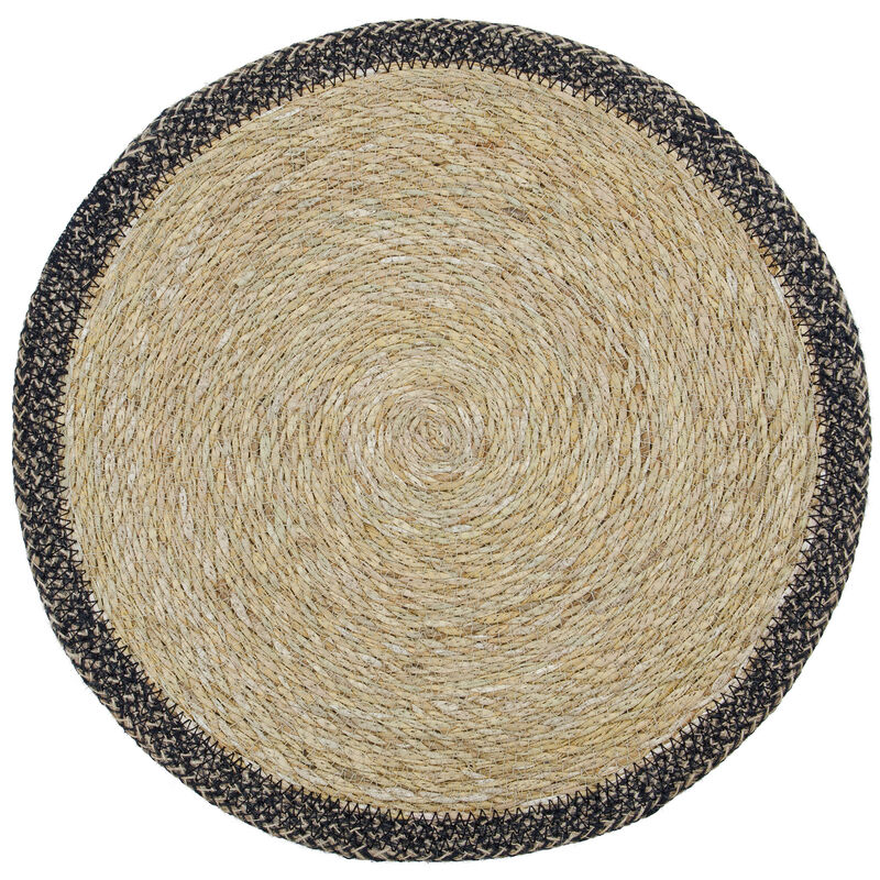 House Doctor Bordbrikker 4-pakning, svart/natur