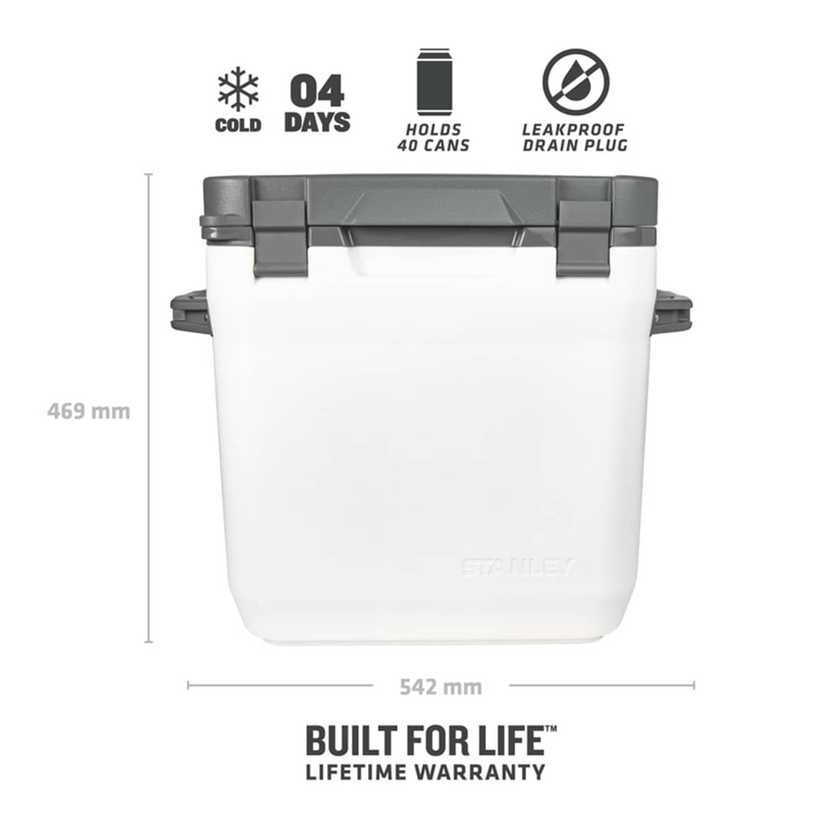 Cold For Days Outdoor Cooler køleboks 28,3 liter, polar