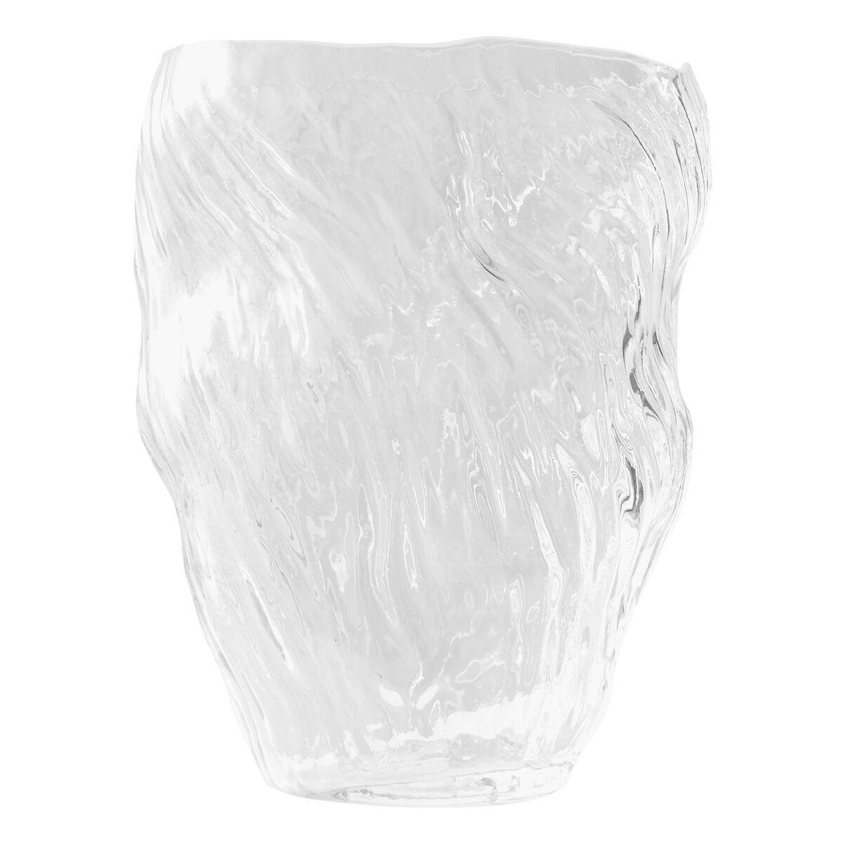 Mud vas 16 cm, klar