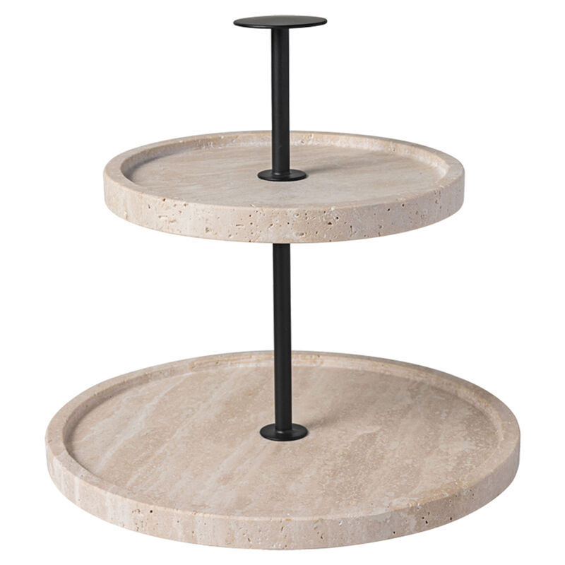 Villeroy & Boch Manufacture Travertine kakfat 2 våningar