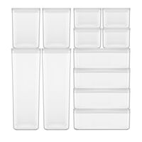 Canteen opbevaringsbeholder 12 dele, tranperant