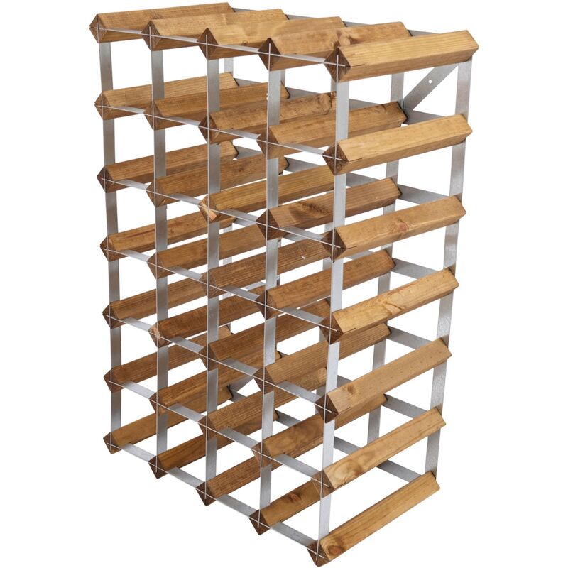 Vinreol Saml-Selv Lys Eg 30 flasker