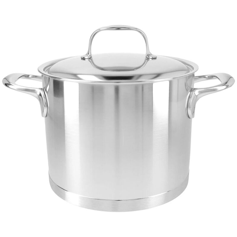 Hög Gryta med lock 20 cm 5L