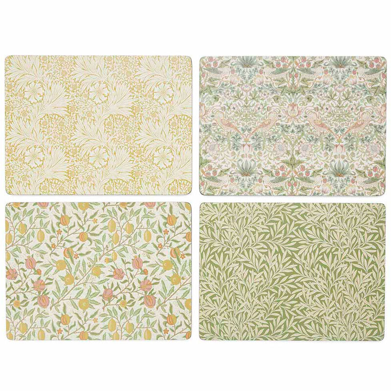 Spode Morris & Co Simply Mixed bordbrikker 4-pakning