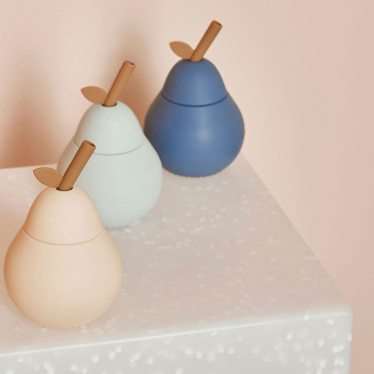 OYOY Mini Pear lasten muki, blue