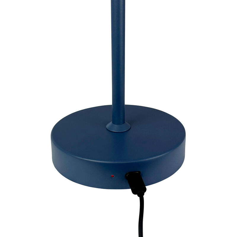 Dyberg Larsen Stockholm LED-bordslampa, indigo blue