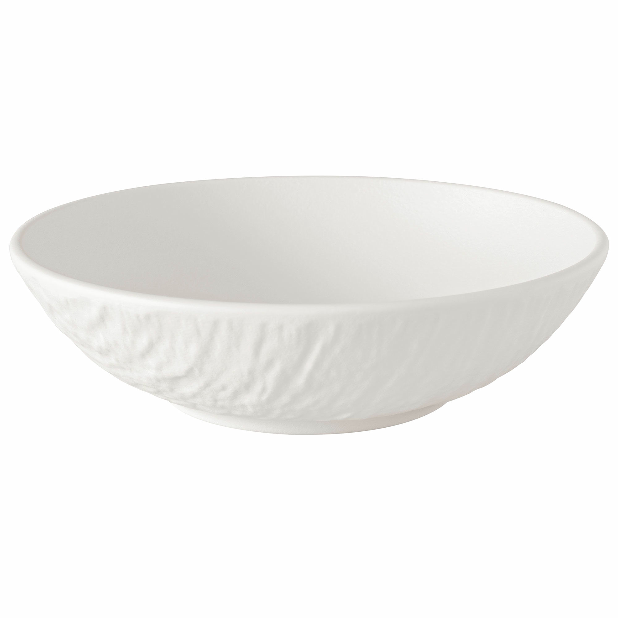 Villeroy og Boch Manufacture Rock Blanc skål 13 cm, hvit