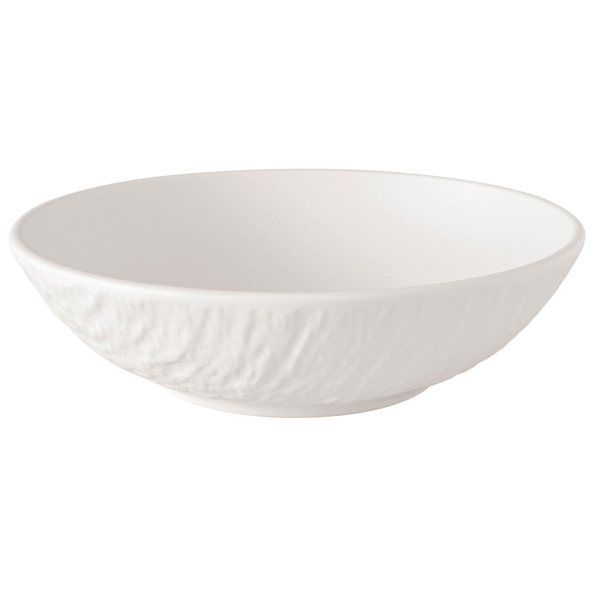 Villeroy & Boch Manufacture Rock Blanc Skål Ø13 cm, hvid