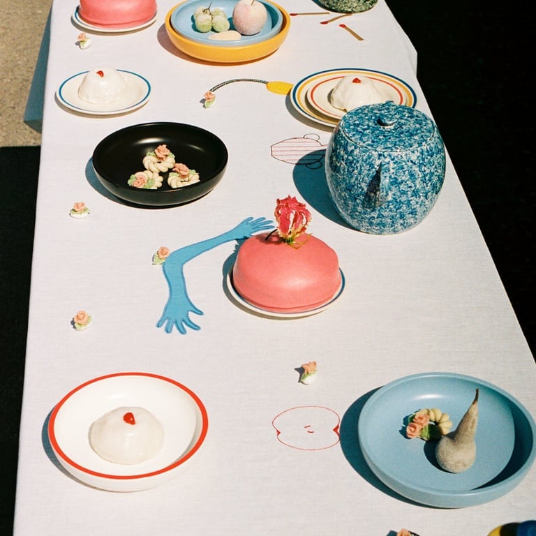 Sobremesa L300 pöytäliina, valkoinen