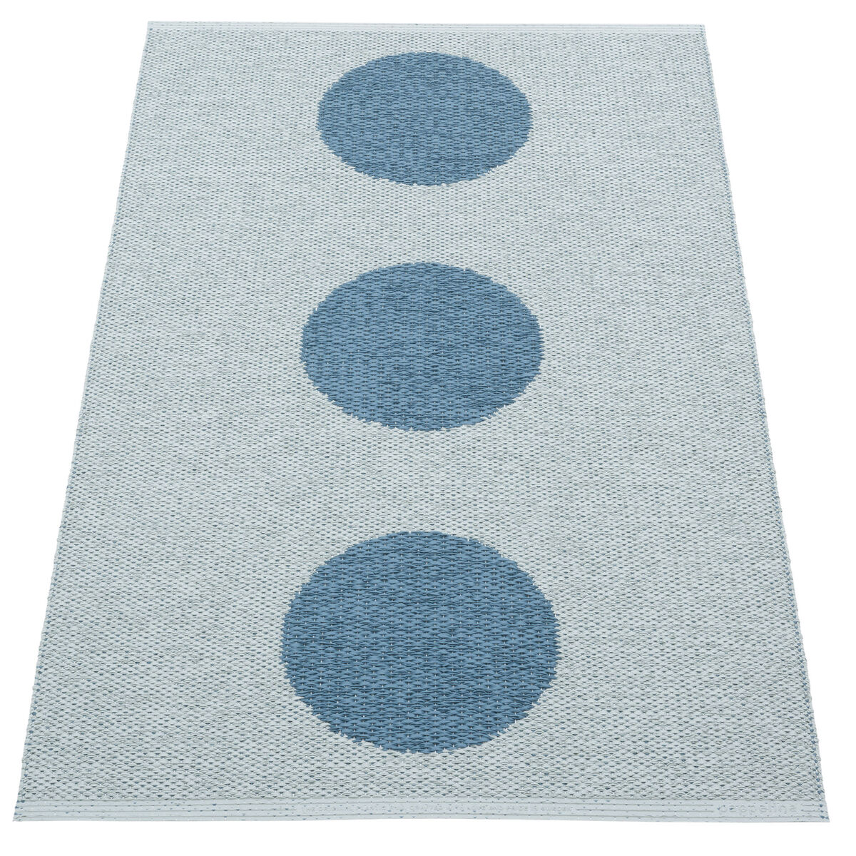 Pappelina Vera Pop teppe 70 × 120 cm, river/blue fog