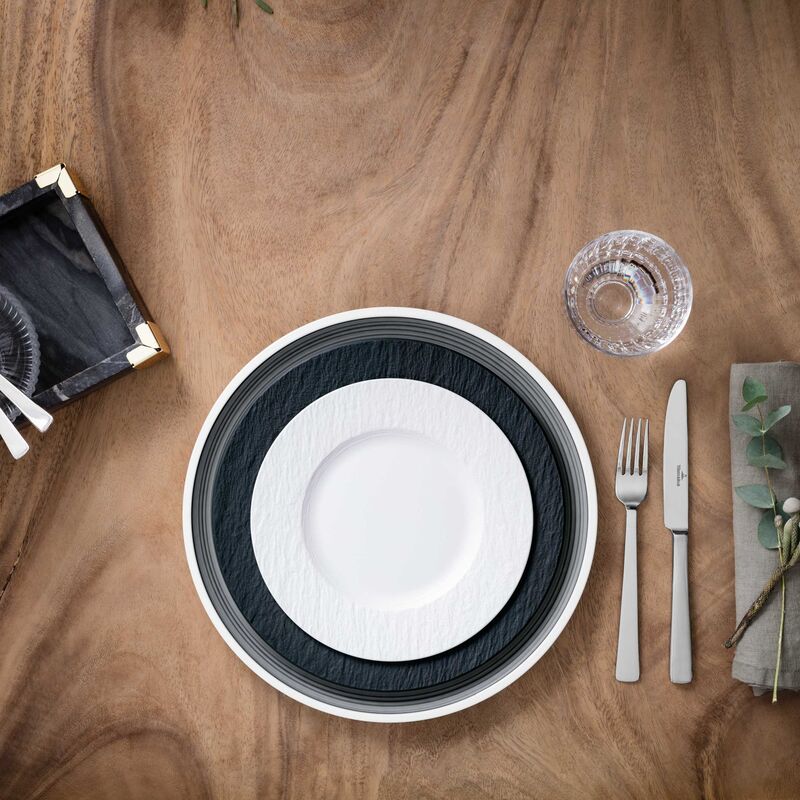 Manufacture Rock Blanc Salattallerken