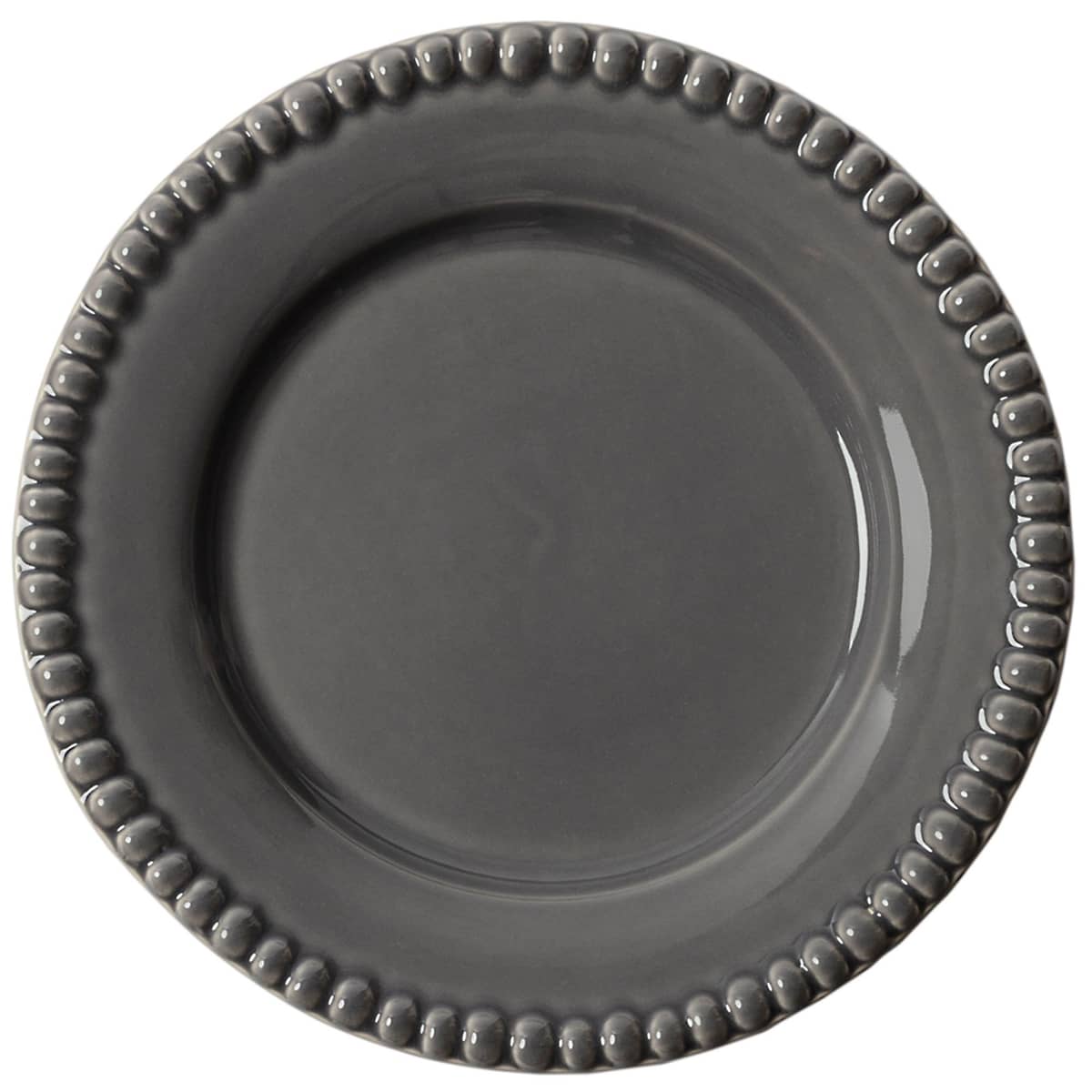 Daria 22 cm Assiett, Clean Grey
