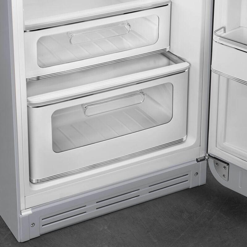 Smeg FAB30RSV6 Kyl/Frys 172 cm Højrehængt Sølv
