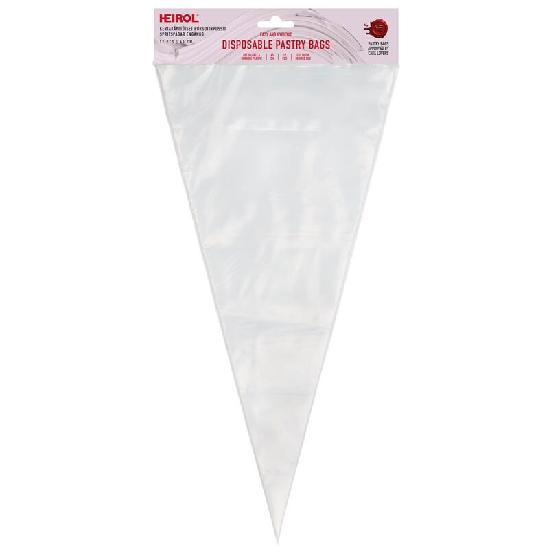 Sprøyteposer engangs 45 cm, 12-pakning