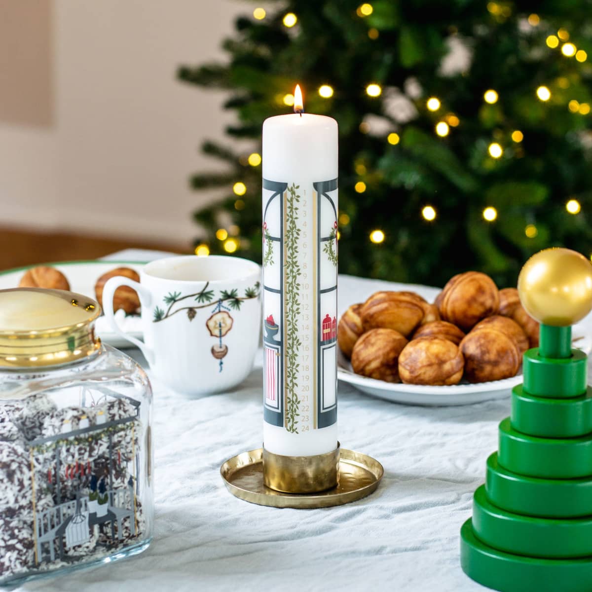Christmas adventsljus 2024