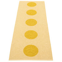 Pappelina Vera Pop Tæppe 70x200 cm, mustard/gul