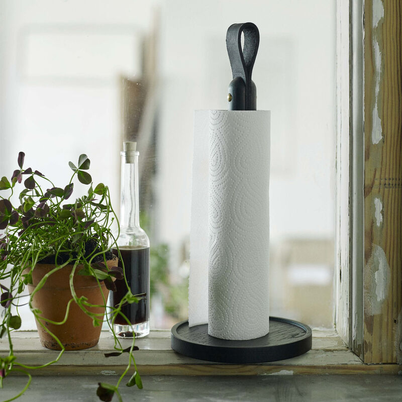 Norr kjøkkenrulleholder - sort