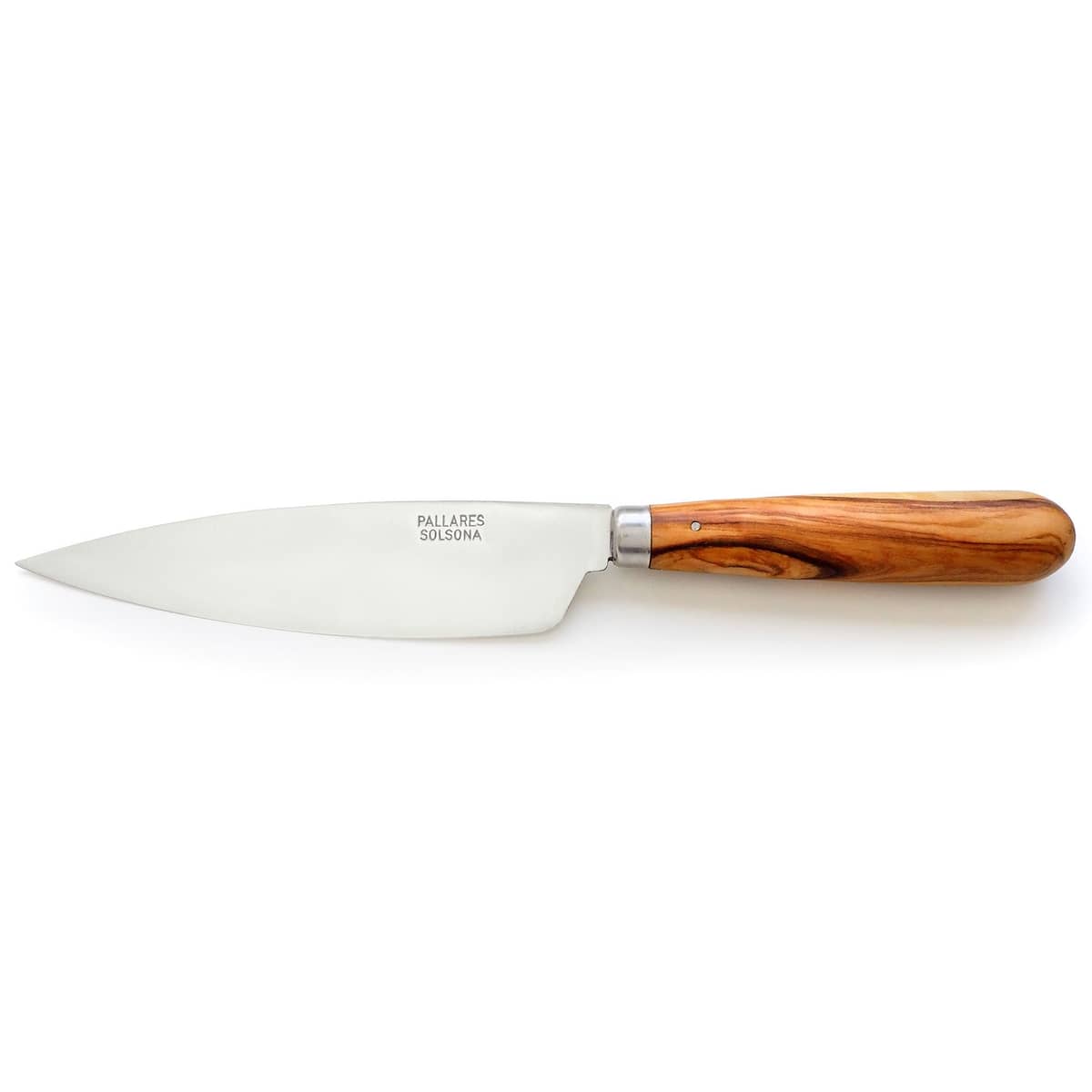 Kökskniv 16 cm, rostfritt stål/olivträ