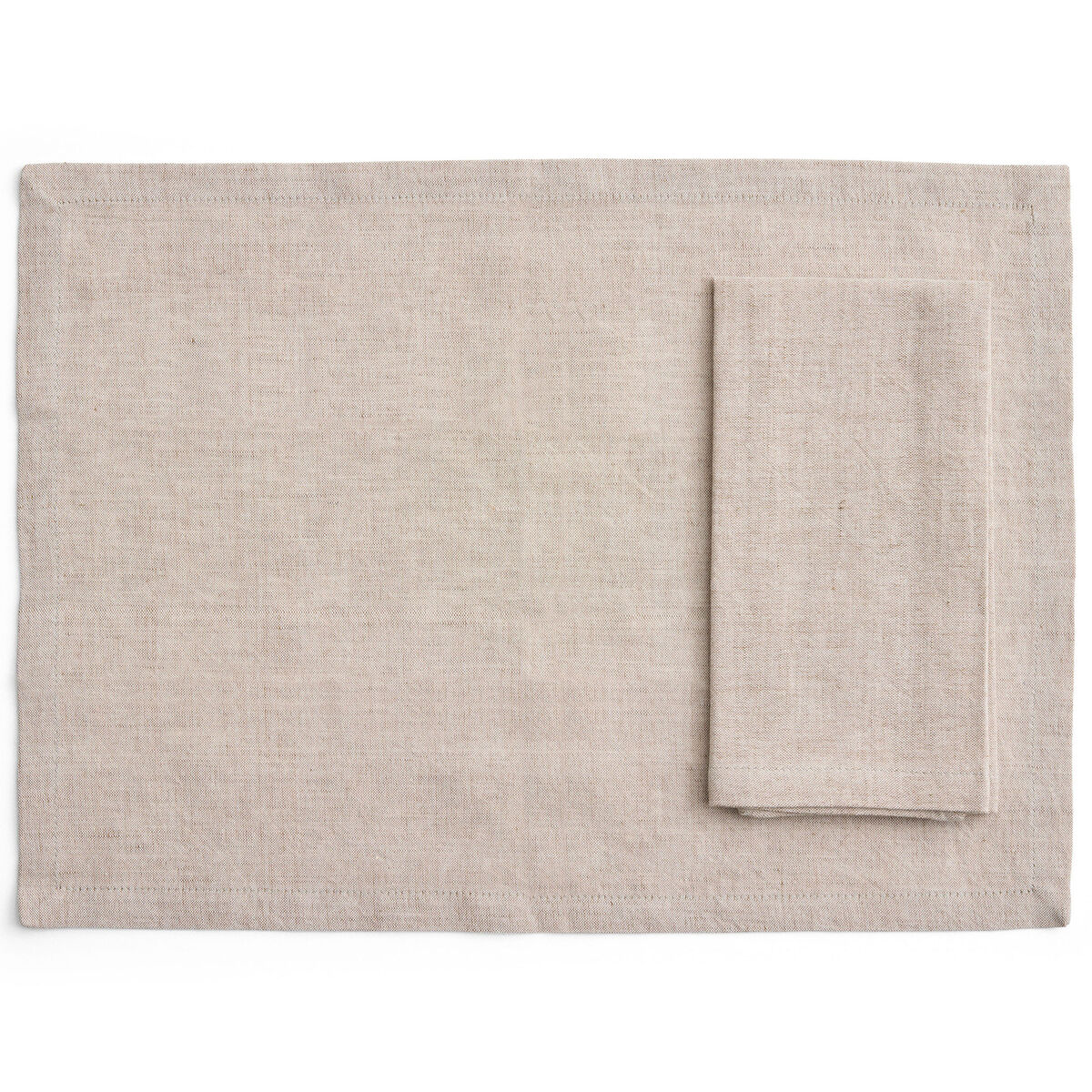 Tavolo bordbrikke/serviett 4-pakning, soft beige