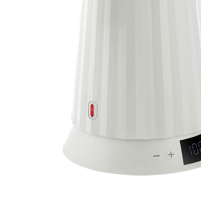 Elkedel med temperaturkontrol 1,7 liter, hvid