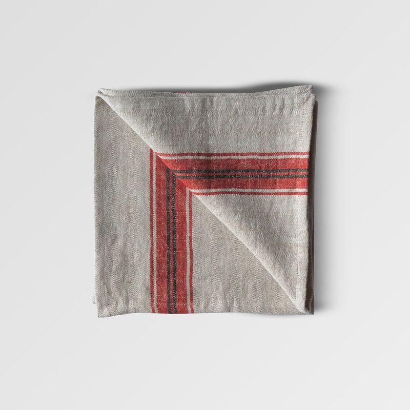 Astrid lautasliina 50x50 cm, rouge