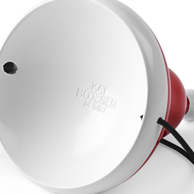 Tomteluva medium, röd/vit