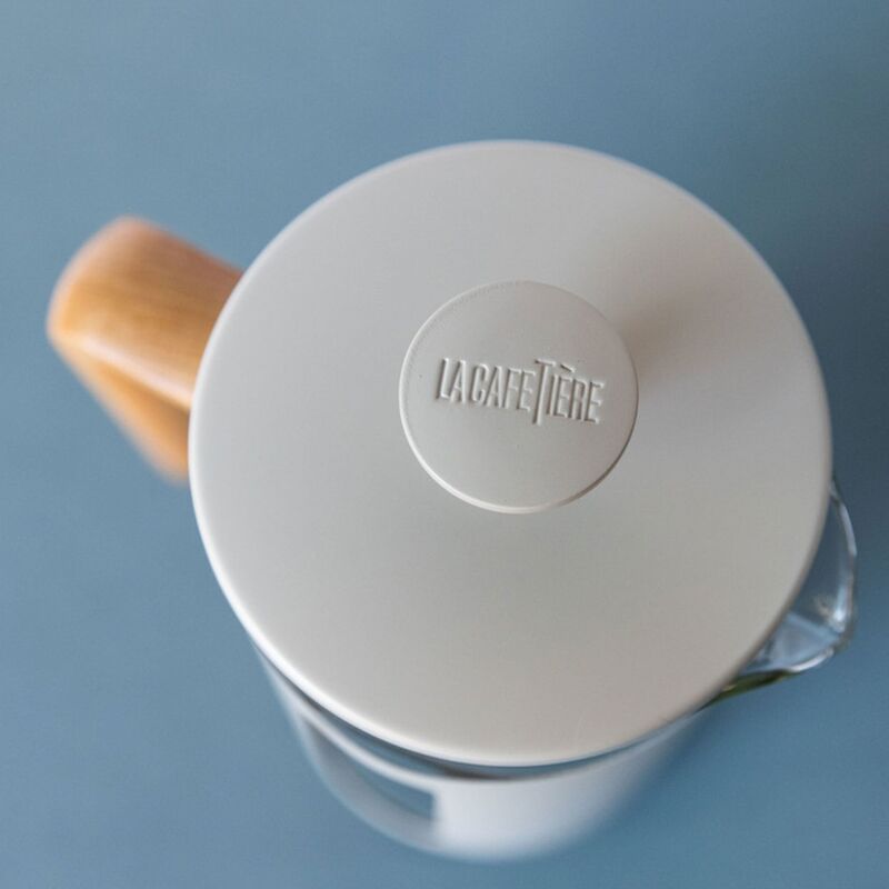 La Cafetière Pisa Stempelkande 8 kopper, latte