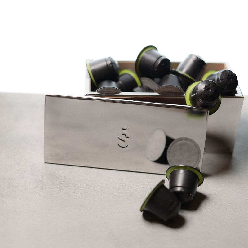 Kapselipidike, ruostumaton teräs