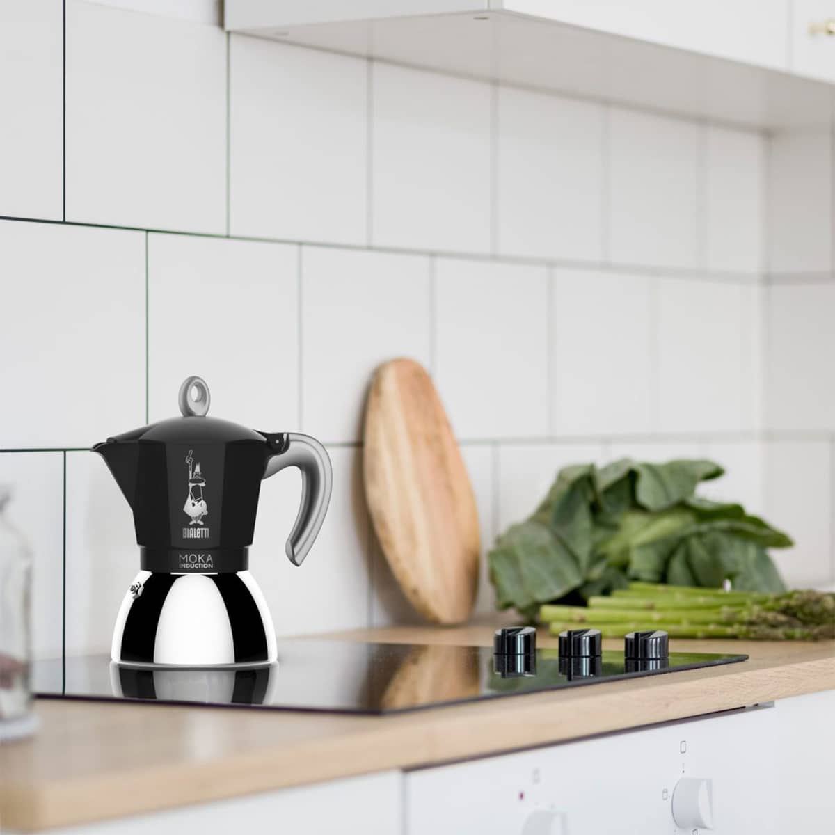 Mokkabryggare för induktion 4 koppar