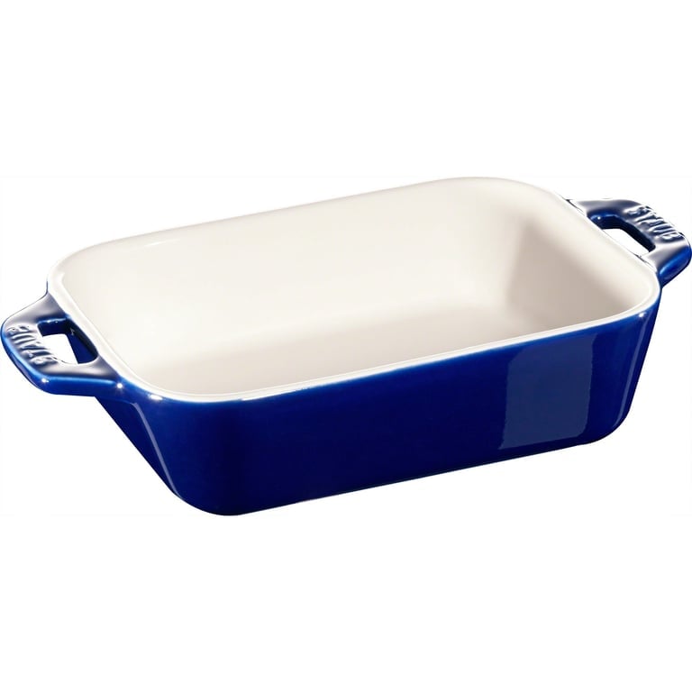 Rektangulär Ugnsfast Form 14 x 11 cm, Blå