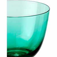 Flow vattenglas 35 cl, emerald green