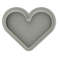 Love Story silikonimuotit ja kakkuleikkuri