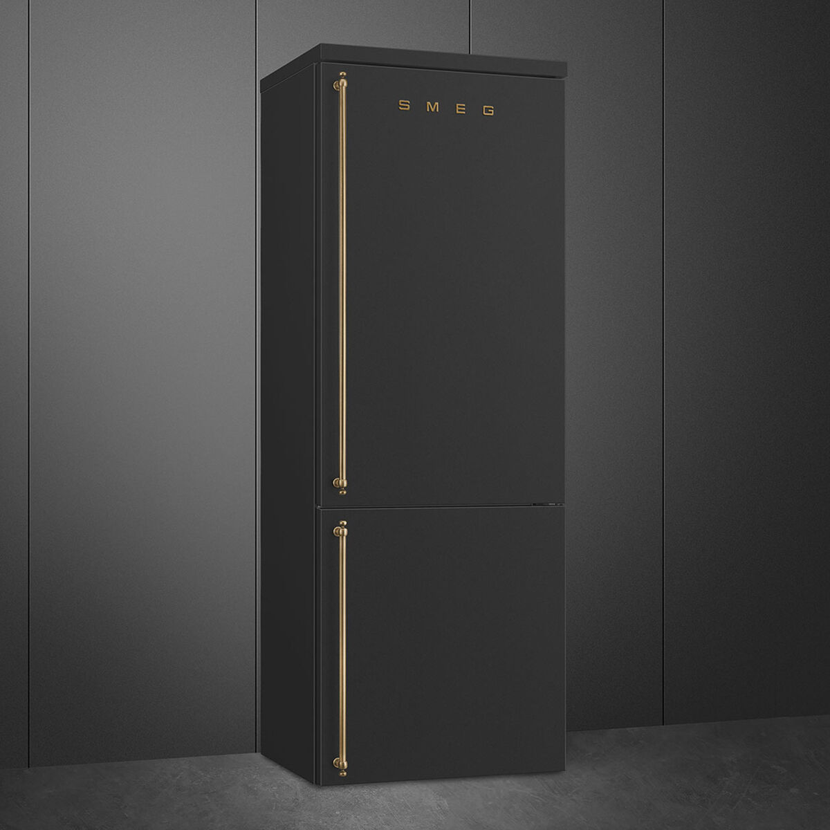Smeg FA8005RAO6 Jääkaappi/pakastin 70 cm, Saranointi oikealla, antracit
