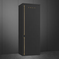 Smeg FA8005RAO6 Jääkaappi/pakastin 70 cm, Saranointi oikealla, antracit