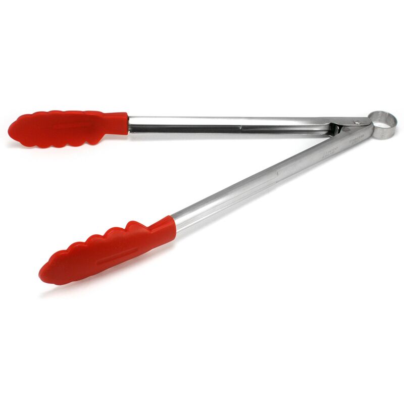 Silikonipäällysteiset pihdit, lukittuvat, 30 cm