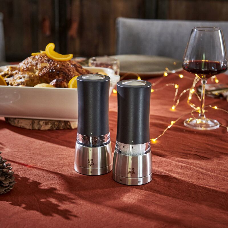 Daman sähköinen pippurimylly, musta